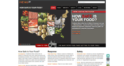 Desktop Screenshot of foodsafety.news21.com